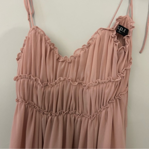 OPT Gigi Light Pink Midi Dress - Picture 4 of 5